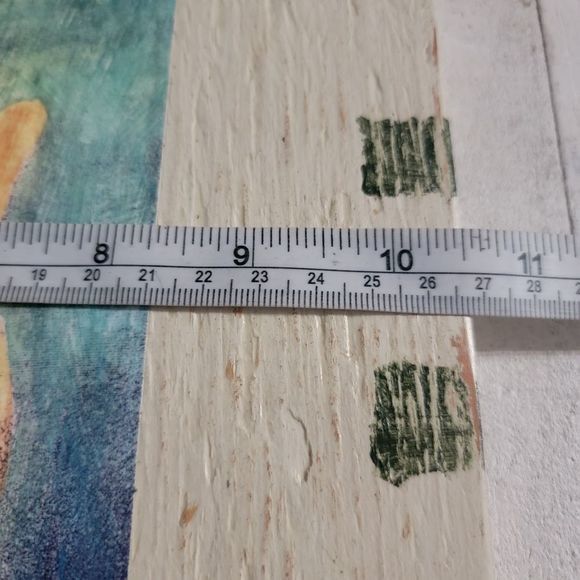 Beautiful rendition of a playful Jack Russel hand painted wood The Blue Studio - Picture 4 of 6